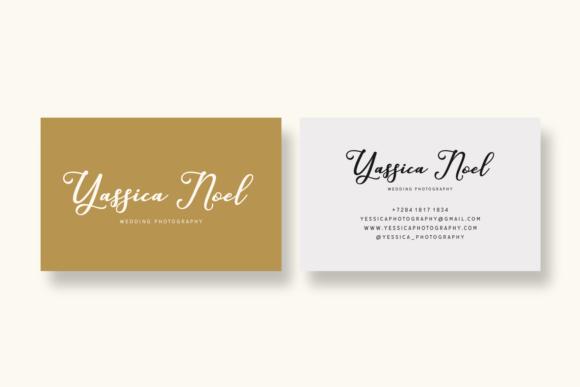 Golden Wish Font PNG with transparent background - Preview 3