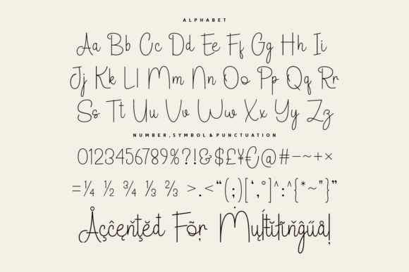 Grandma Christmas Font - Preview 3