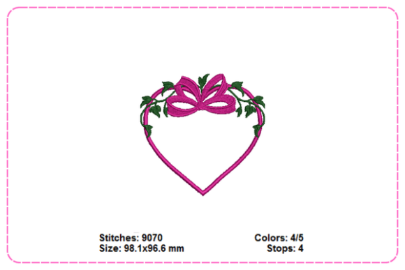 Heart Embroidery Designs
