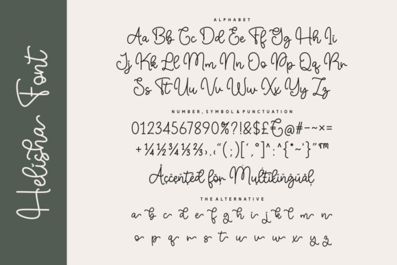 Helisha Font - Preview 2