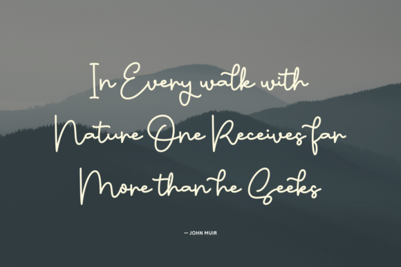 Kayline Font PNG with transparent background - Preview 2
