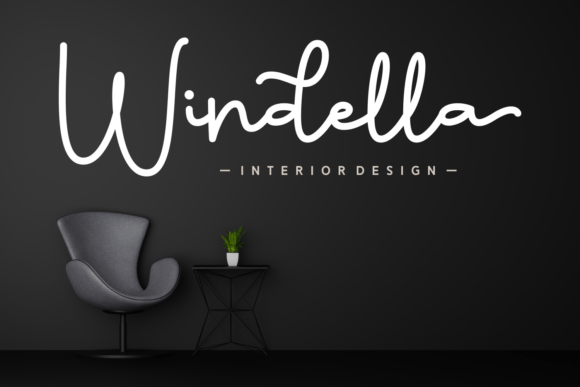 Kayline Font PNG with transparent background - Preview 3