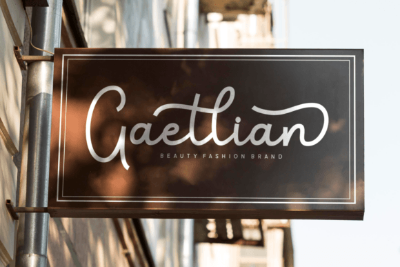 Keitline Font PNG with transparent background - Preview 3