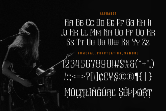 Magical Heritage Font PNG with transparent background - Preview 3