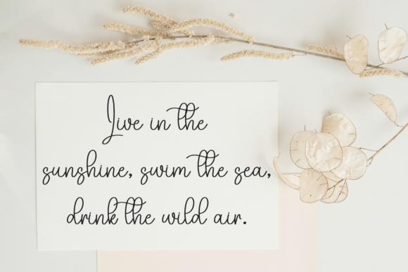 Monday Christmas Font PNG with transparent background - Preview 2