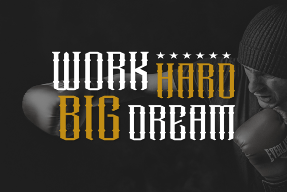 Morew Garage Font PNG with transparent background - Preview 3