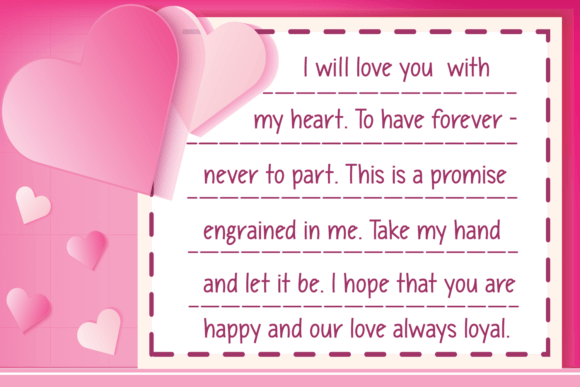 Active Hearts Font - Preview 4