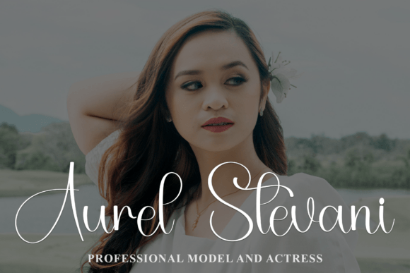 Angelina Handwriting Font - Preview 1