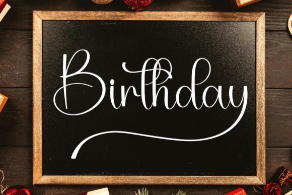 Angelina Handwriting Font - Preview 2