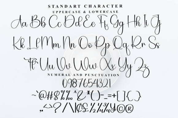Angelina Handwriting Font - Preview 4