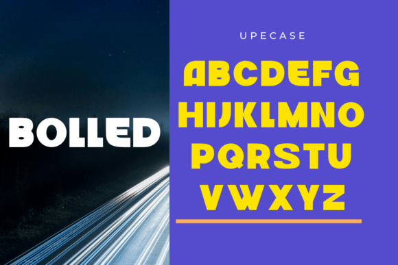 Bolled Font - Preview 4