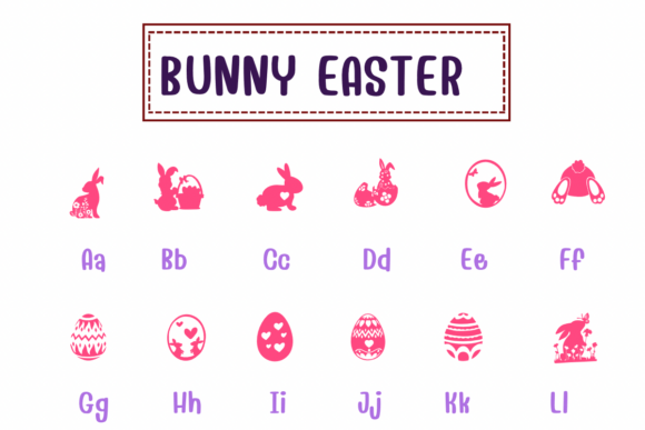 Bunny Easter Font - Preview 1