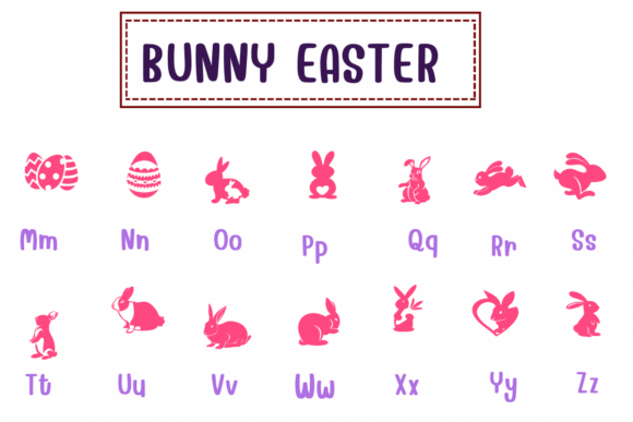 Bunny Easter Font - Preview 2