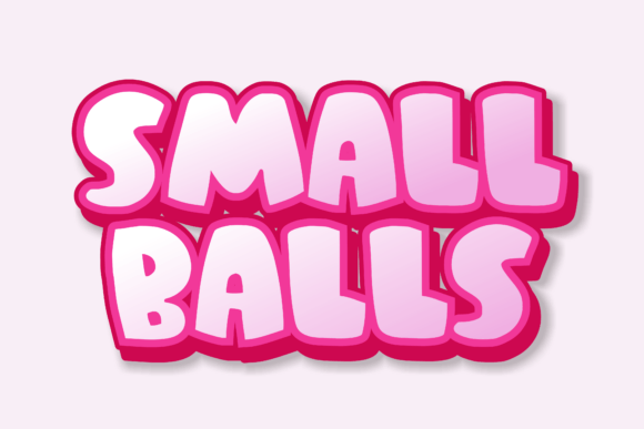 Candy Bomb Font - Preview 1