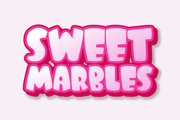 Candy Bomb Font - Preview 2