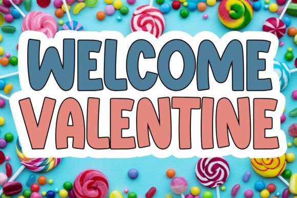 Candy Cane Font - Preview 3