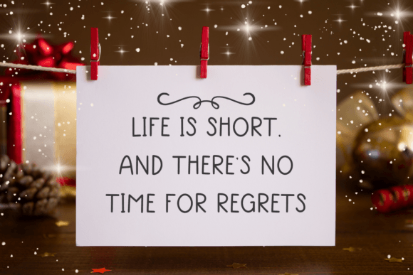 Christmas Note Font - Preview 5