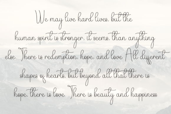 Christmas Signature Font - Preview 5