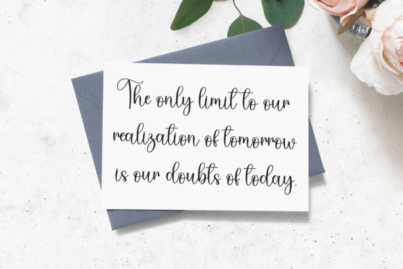 Handwritten Font - Preview 2