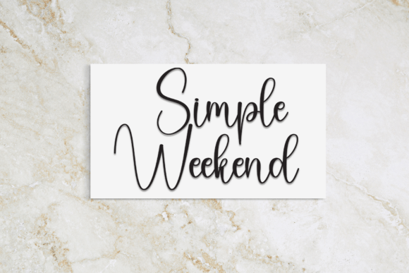 Handwritten Font - Preview 4