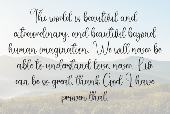 Handwritten Font - Preview 5