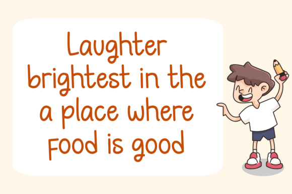 Keen Snack Font PNG with transparent background - Preview 3