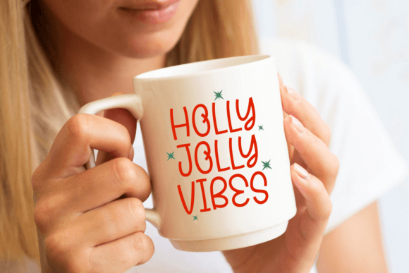 Merry Party Font PNG with transparent background - Preview 4