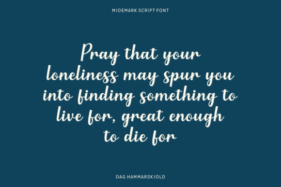 Midemark Font PNG with transparent background - Preview 2
