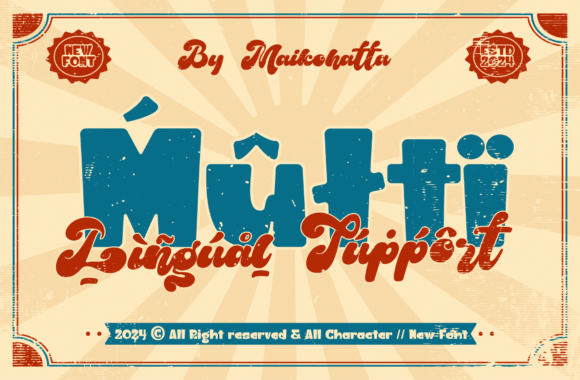 Moctune Font PNG with transparent background - Preview 5