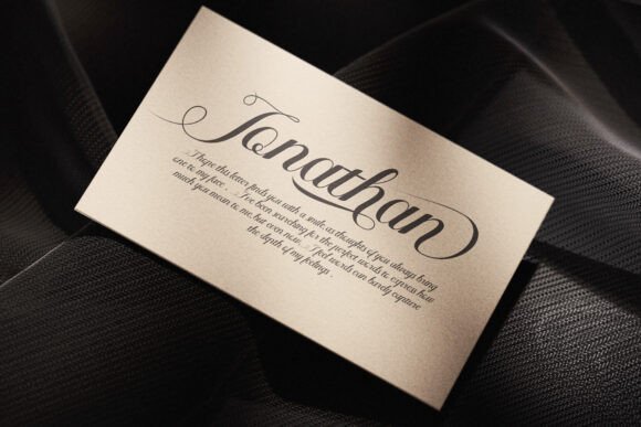 Mothan Font font preview - 1