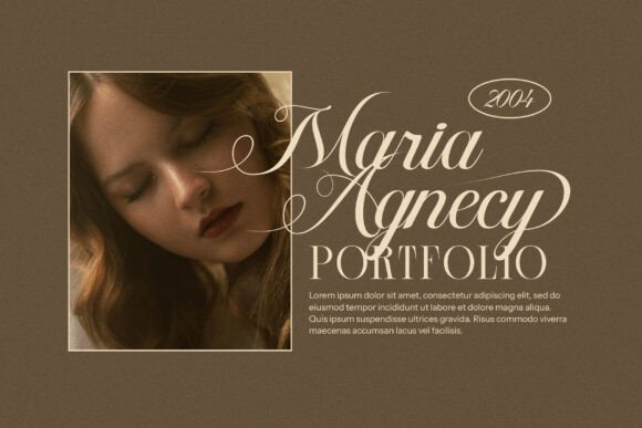 Mothan Font font preview - 4