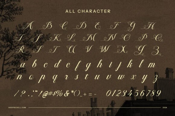 Mothan Font font preview - 6