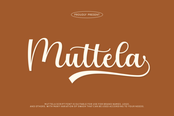 Muttela Font PNG with transparent background - Preview 3