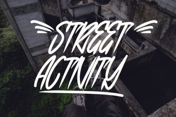 Quick Ankle Font PNG with transparent background - Preview 2