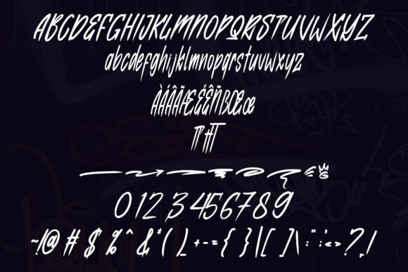 Quick Ankle Font PNG with transparent background - Preview 6