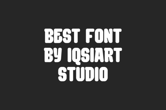 Rebona Bolder Font PNG with transparent background - Preview 4