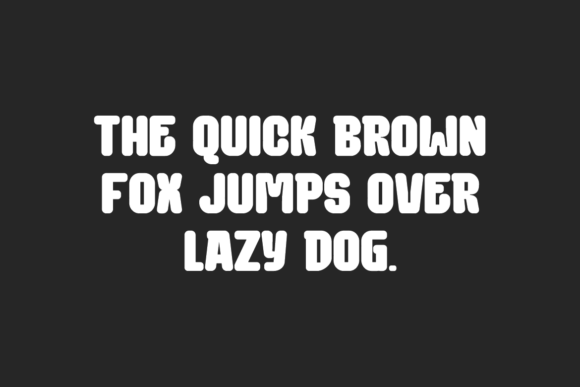 Rebona Bolder Font PNG with transparent background - Preview 5