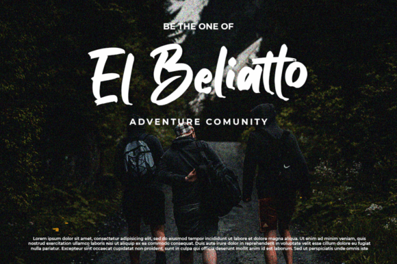 Rechaletto Font PNG with transparent background - Preview 5