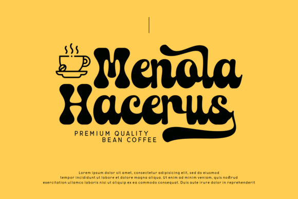 Reyoland Font PNG with transparent background - Preview 3