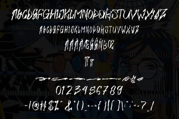 Sinker Font font preview - 6