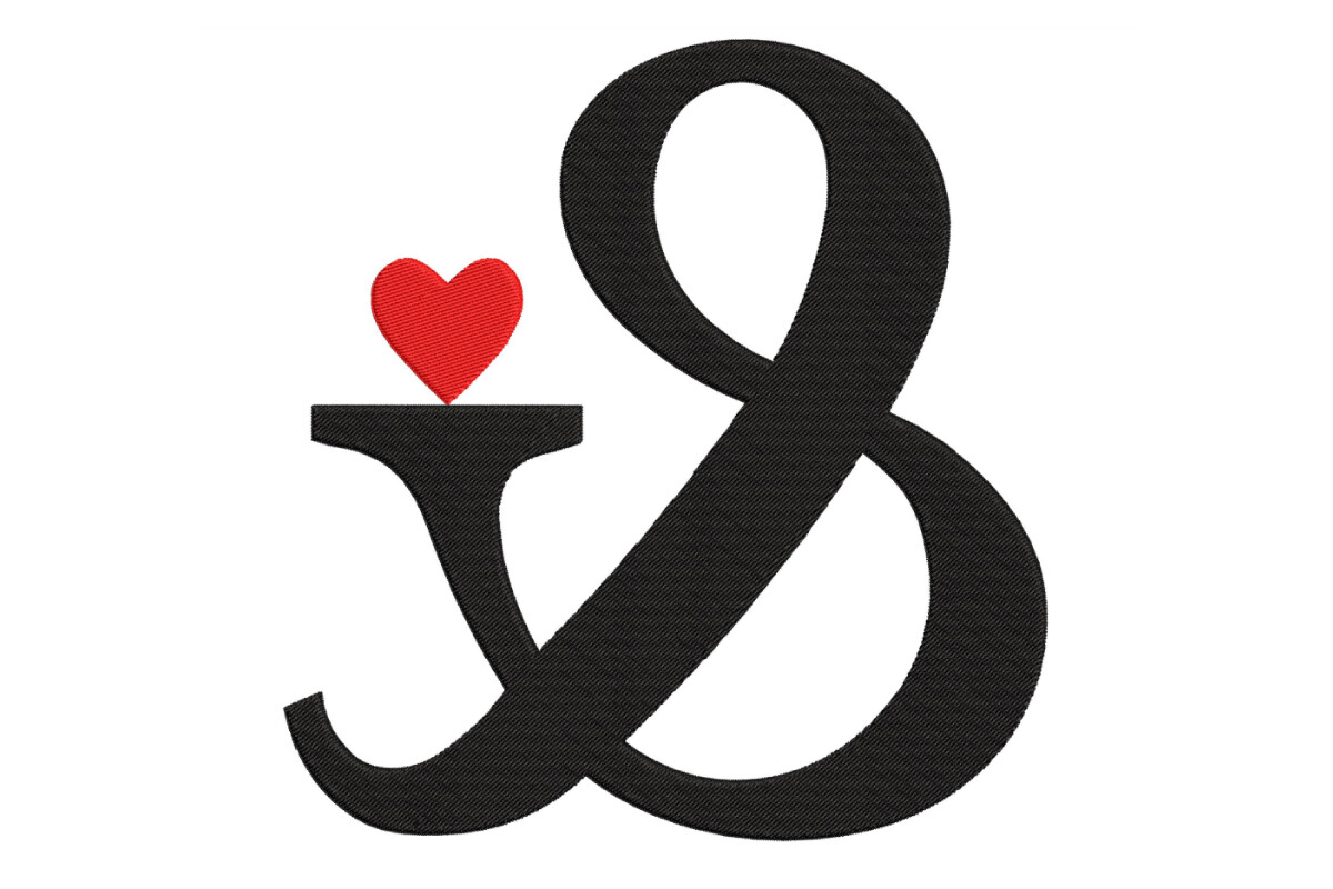 Ampersand and Symbol and Heart