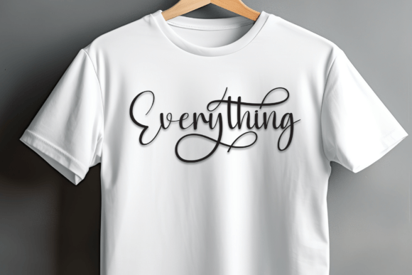 Autogaphy Font - Preview 3