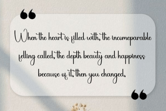 Better Valentine Font - Preview 6