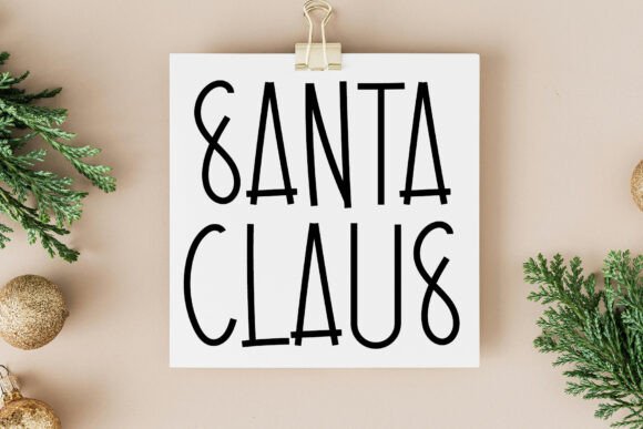 Black Simple Font - Preview 4