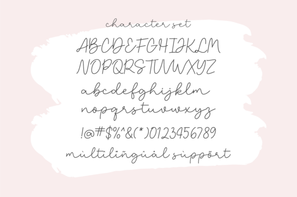 Blissful Wishes Font - Preview 1