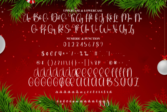 Christmas Font - Preview 6