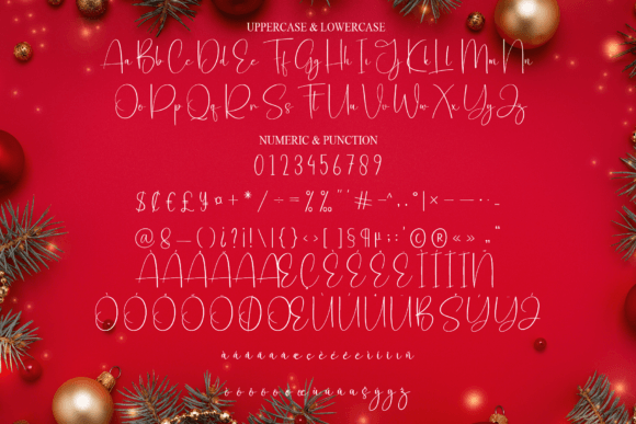 Christmas Saturday Font - Preview 5
