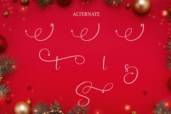 Christmas Saturday Font - Preview 6