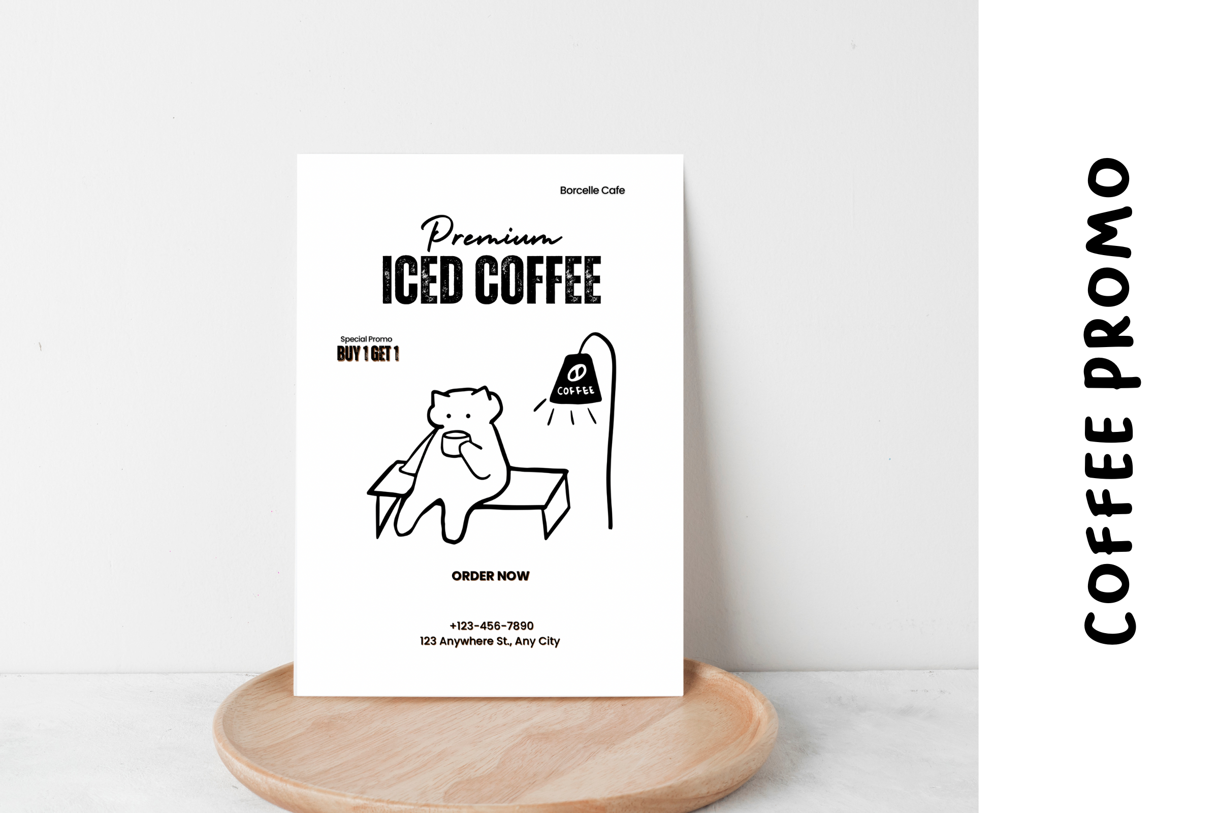 Cute Coffee Shop Promo Flyer
