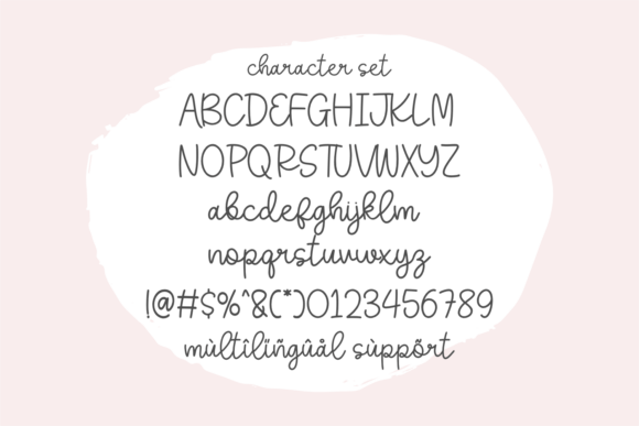 Darling Magic Font PNG with transparent background - Preview 1